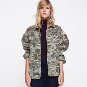 Zara Camo Jacket
